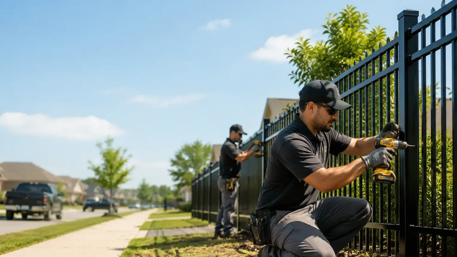Metal Fence Installation in Universal City, TX